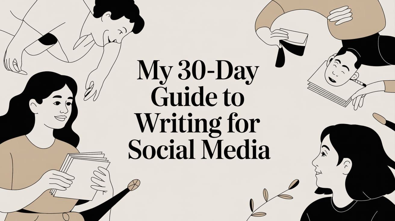 I Wrote for Social Media for 30 Days. Here's What Doubled My Audience.