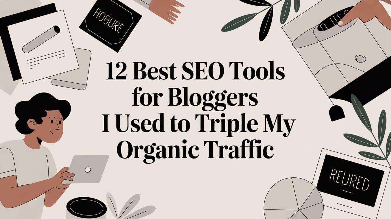 12 Best SEO Tools for Bloggers I Used to Triple My Organic Traffic