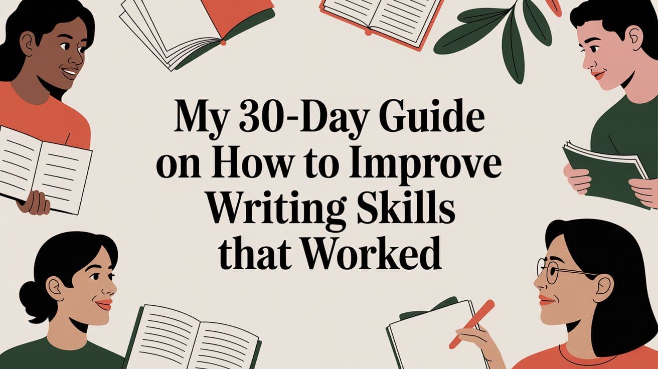 I Spent 30 Days Fixing My Writing—Here’s the System That Worked
