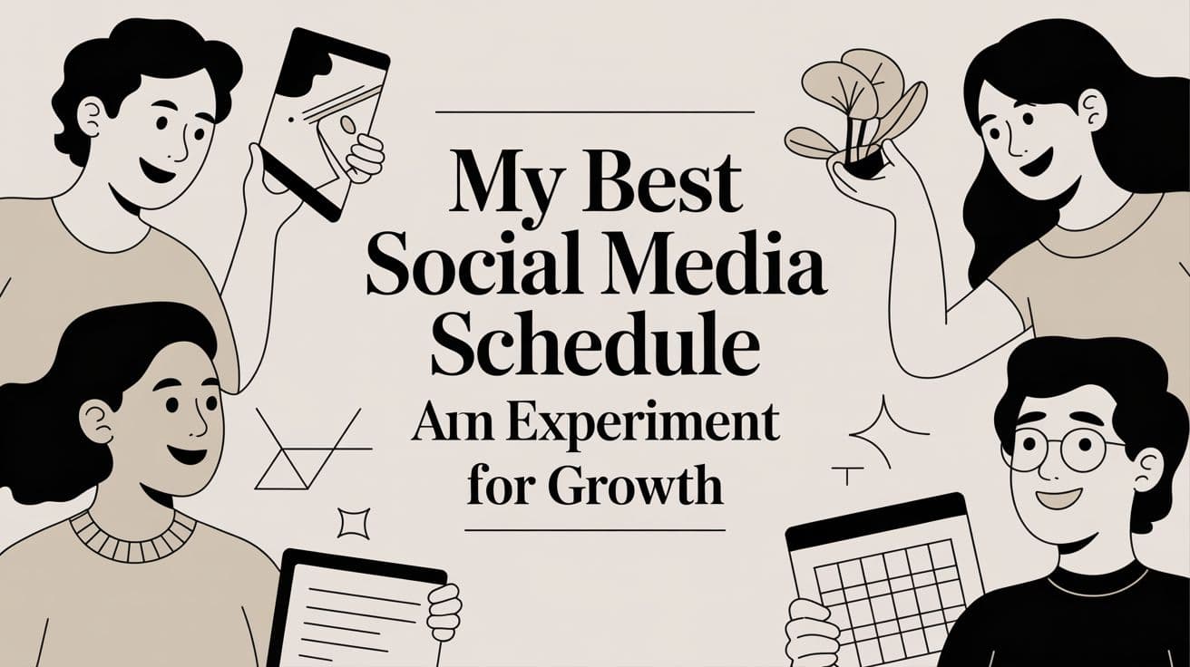 I Grew My Audience 3X by Finding the Best Social Media Schedule (Here's My Exact 90-Day Plan)