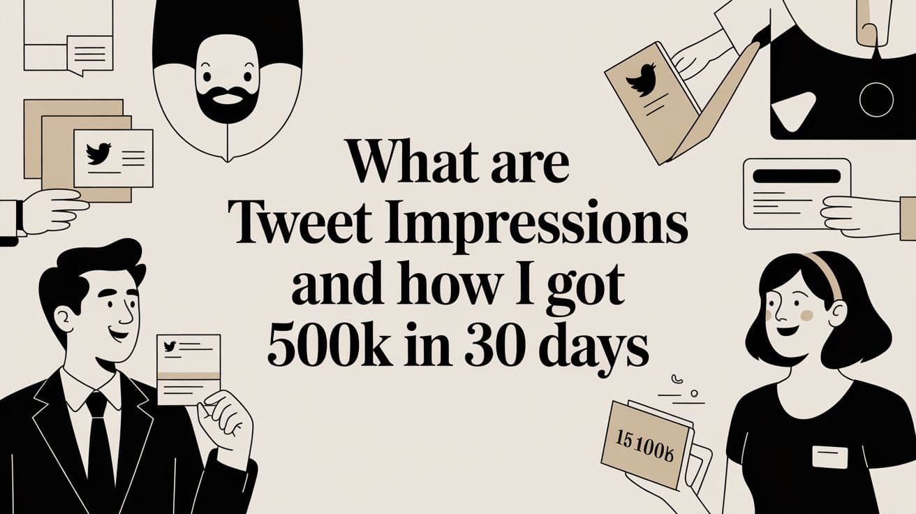 What Are Tweet Impressions? My 30-Day Experiment to Get 500k