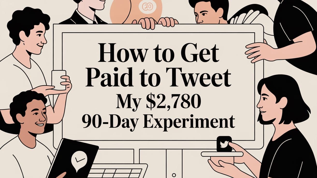 How I Got Paid to Tweet: My $2,780 90-Day Experiment in 2026