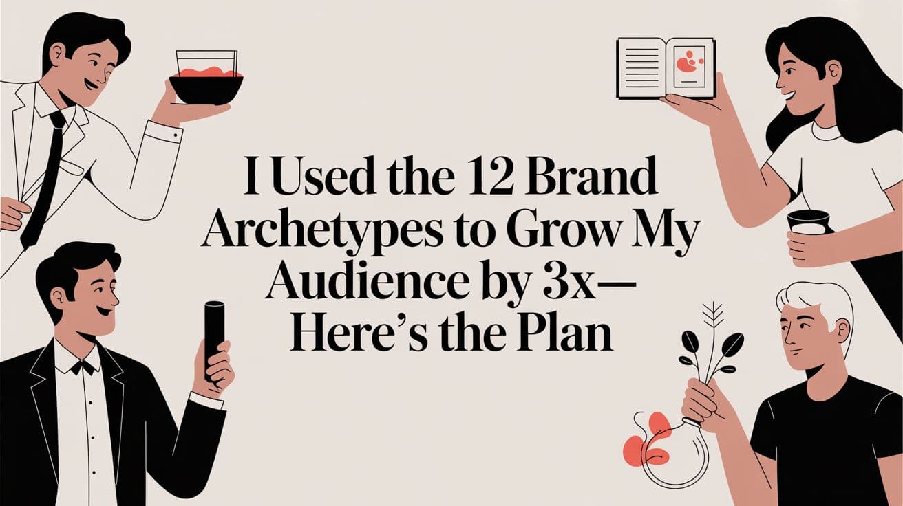 I Used the 12 Brand Archetypes to Grow My Audience by 3X—Here's the Plan