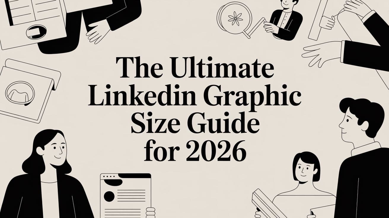 I Spent 30 Days Testing Every LinkedIn Graphic Size. Here's the Only Guide You Need.