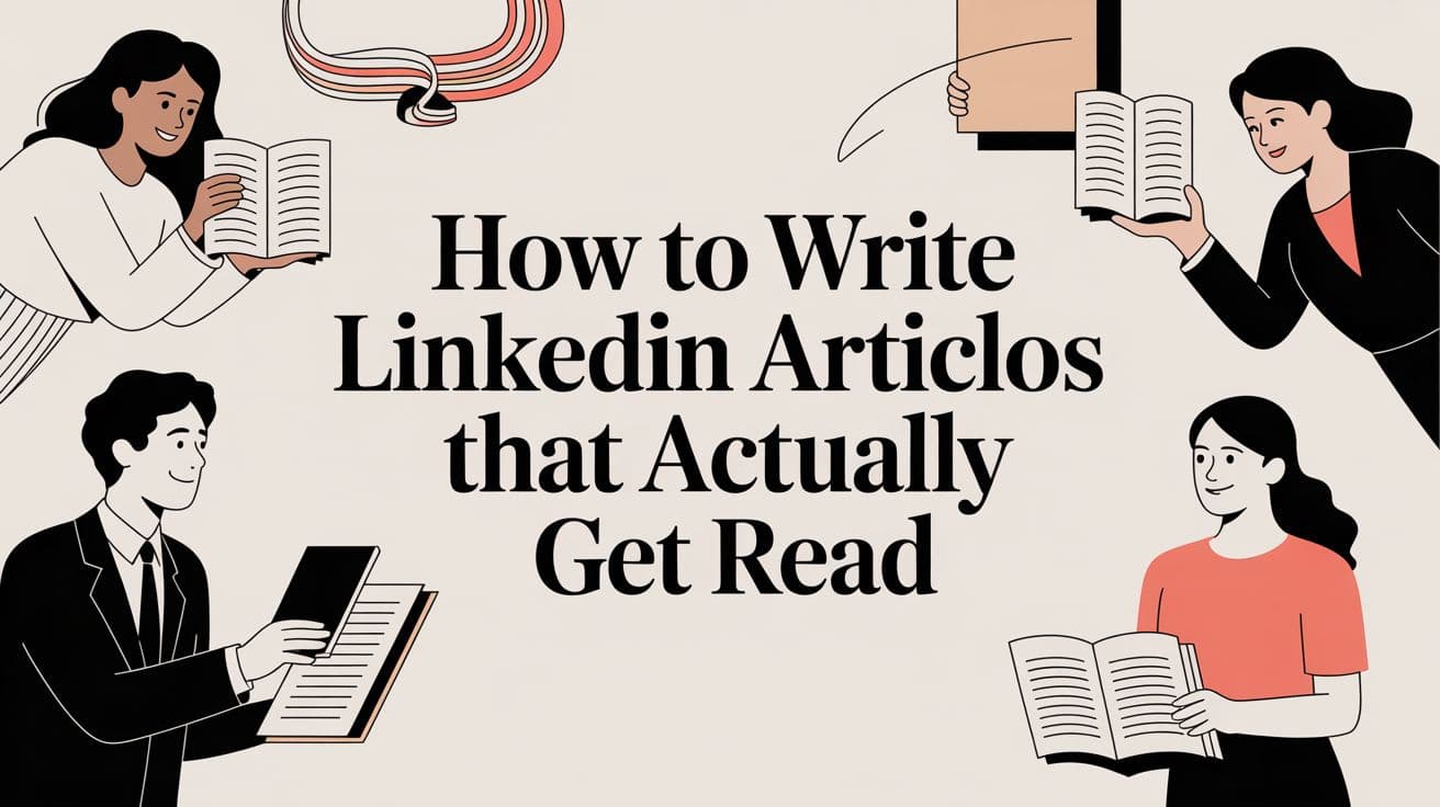 I Wrote a LinkedIn Article Every Day for 30 Days. Here's What Actually Worked.